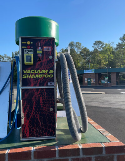 shampoo and vacuum